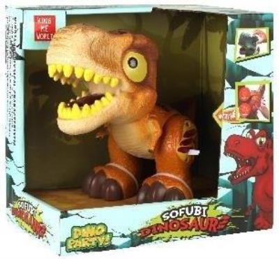 Dinozaur T Rex z dźwiękiem. Wydawca: Artyk. SmakLiter.pl Opakowanie Dinozaur T Rex z dźwiękiem