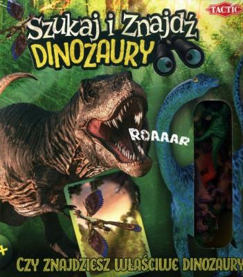 Opakowanie Dinozaury Szukaj i Znajdź gra planszowa