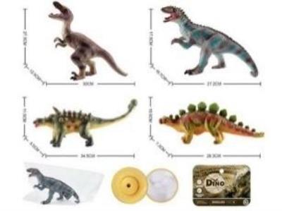 Opakowanie Dinozaury vinylowe z dźwiękiem mix