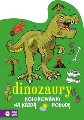 Dinozaury. Autor: brak autora, Ćwik Marzena. SmakLiter.pl Okładka książki Dinozaury