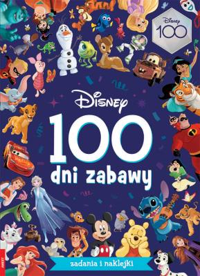 Okładka książki Disney 100 dni zabawy STO-9101