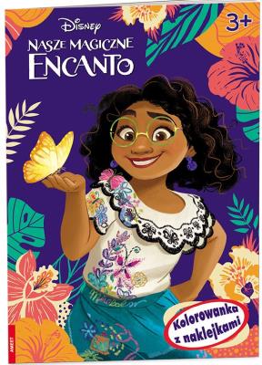 Okładka książki Disney Encanto Kolorowanka z naklejkami
