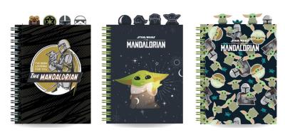 Opakowanie DISNEY FASHION - KOŁOBRULION A5 / 100 K. 3 SZT. MIX / MANDALORIAN /3/