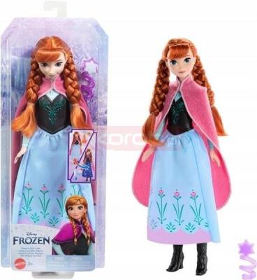 Opakowanie Disney Frozen Kraina lodu Lalka Anna HTG24