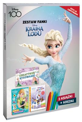 Okładka książki Disney Kraina Lodu Zestaw Fanki