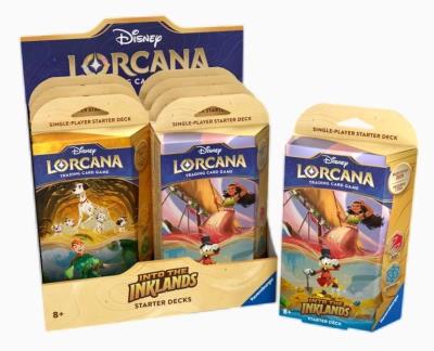 Opakowanie Disney Lorcana (CH3) starter deck set box (8 set)