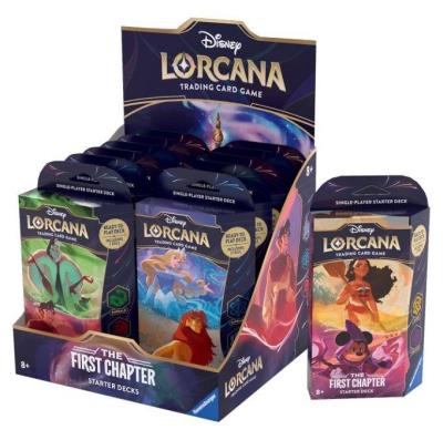 Opakowanie Disney Lorcana Starter Deck Set (12szt)