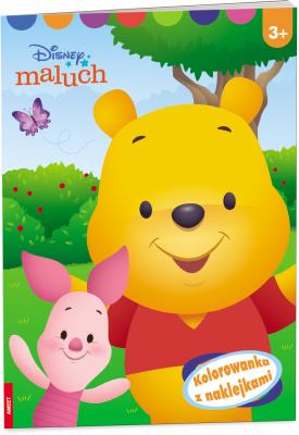 Okładka książki Disney maluch Kolorowanka z naklejkami NA-9208