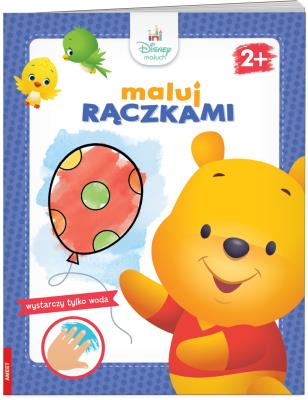 Okładka książki Disney Maluch. Maluj Rączkami