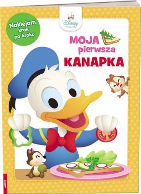 Okładka książki Disney Maluch Moja pierwsza kanapka MP-9202