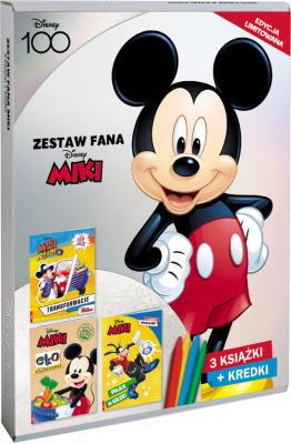 Okładka książki Disney Miki Zestaw fana