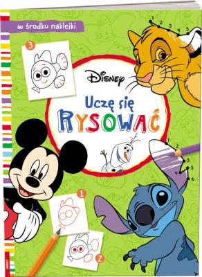 Okładka książki Disney mix Uczę się rysować RPK-9101