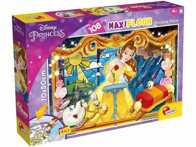 Disney. Puzzle dwustronne Maxi 108 el.. Wydawca: Lisciani. SmakLiter.pl Opakowanie Disney. Puzzle dwustronne Maxi 108 el.
