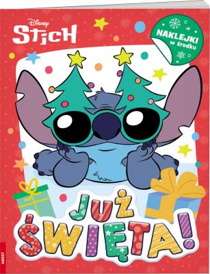 Okładka książki Disney Stich Już Święta! ZIM-9107