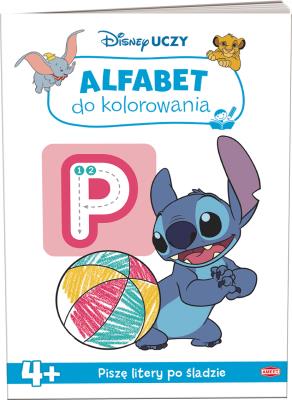 Okładka książki Disney uczy classic Alfabet do kolorowania UKO-9302