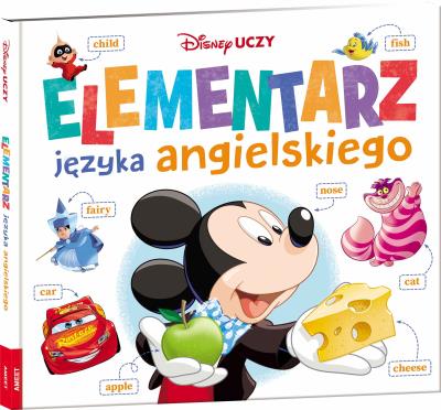 Okładka książki Disney Uczy. Elementarz języka angielskiego