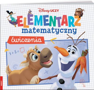 Okładka książki Disney uczy Elementarz matematyczny ćwiczenia UMC-9302