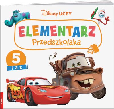 Okładka książki Disney Uczy. Elementarz przedszkolaka. 5 lat