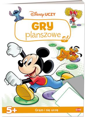 Okładka książki Disney Uczy. Gry planszowe