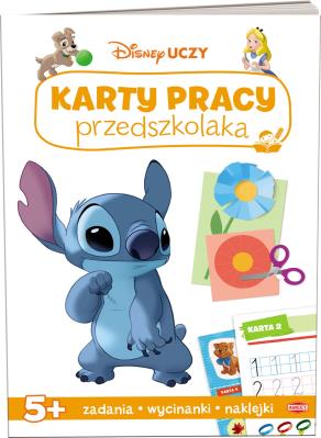 Okładka książki Disney Uczy. Karty pracy przedszkolaka. 5 lat