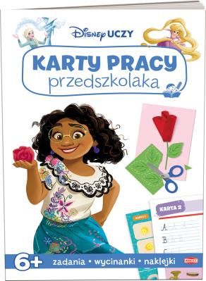 Okładka książki Disney Uczy. Karty pracy przedszkolaka. 6 lat