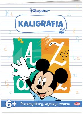 Okładka książki Disney uczy Miki Kaligrafia UKA-9301