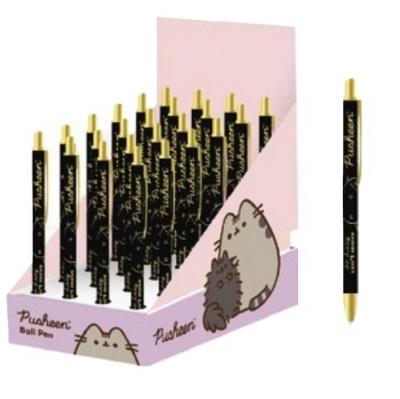 Opakowanie Display Długopis automatyczny Pusheen Gold display 24 szt.