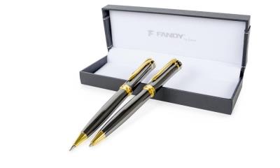 Opakowanie Długopies + ołówek automatyczny Rhino czerwony