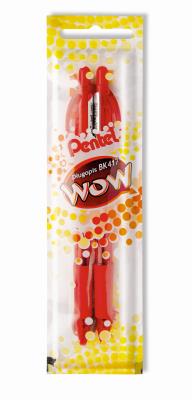 Opakowanie Długopis 0,7 mm BK417, czerwony x 2