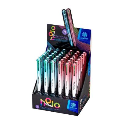 Długopis 4-kolorowy (36szt) ASTRA. Wydawca: ASTRA papiernicze. SmakLiter.pl Opakowanie Długopis 4-kolorowy (36szt) ASTRA