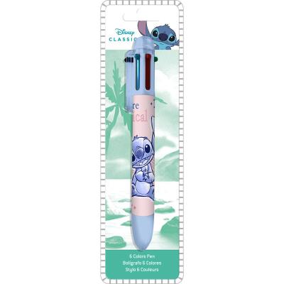 Długopis 6 kolorów Stitch ST00005. Wydawca: Kids Euroswan. SmakLiter.pl Opakowanie Długopis 6 kolorów Stitch ST00005