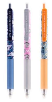 Opakowanie Długopis autom. Animal Planet 0,5mm nieb. M&G