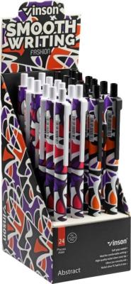 Opakowanie Długopis automatyczny Fashion Abstract F1 (24szt)