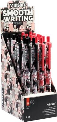 Opakowanie Długopis automatyczny Fashion Cat F2 (24szt)