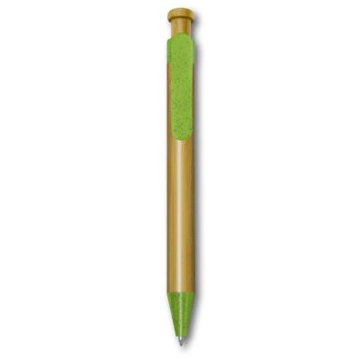 Opakowanie Długopis Bamboo BP-101 zielony (50szt) PENMATE
