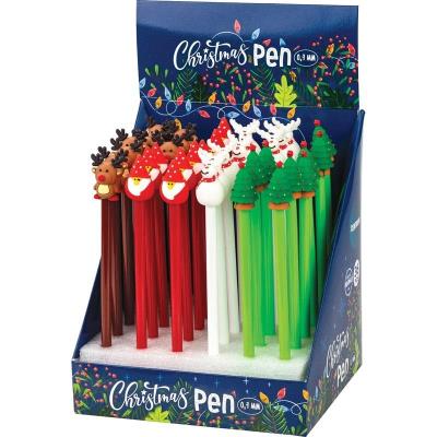 Okładka książki Długopis Christmas 0,7mm z nakładką (36szt)