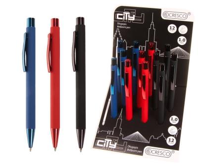 Długopis City (12szt). Wydawca: CRESCO. SmakLiter.pl Opakowanie Długopis City (12szt)