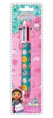 Opakowanie Długopis Gabby's Dollhouse 6 kolorów GD00027