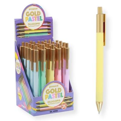 Długopis Gold Pastel (25szt). Wydawca: PENWORD. SmakLiter.pl Opakowanie Długopis Gold Pastel (25szt)