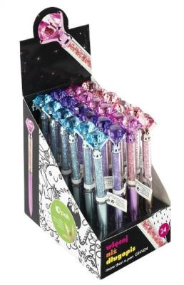 Opakowanie Długopis GR-F424 z diamencikiem (24szt) FIORELLO