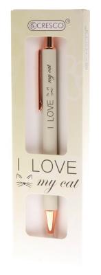 Opakowanie Długopis I Love My Cat w etui
