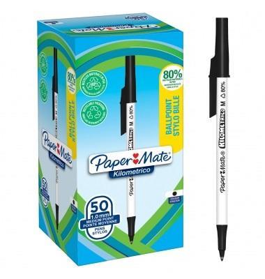 Opakowanie Długopis Kilometrico 1,0mm czarny (50szt)