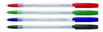Długopis kulkowy Zanzi 0,7mm niebieski (50szt). Wydawca: Radius. SmakLiter.pl Opakowanie Długopis kulkowy Zanzi 0,7mm niebieski (50szt)