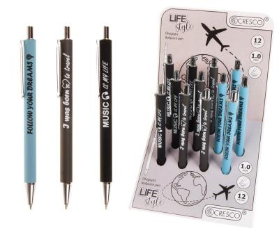 Długopis Life Style (12szt). Wydawca: CRESCO. SmakLiter.pl Opakowanie Długopis Life Style (12szt)