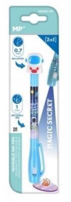 Opakowanie Długopis magiczny UV z podwójną końcówką Rakieta