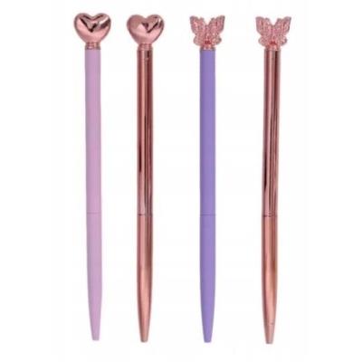 Długopis metalowy Motyl, Serce 1szt. Wydawca: incood.. SmakLiter.pl Opakowanie Długopis metalowy Motyl, Serce 1szt