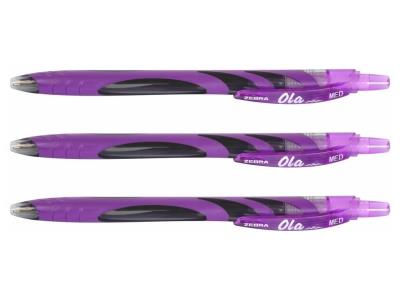Opakowanie Długopis Ola fioletowy (12szt)