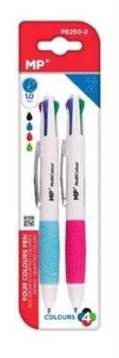 Opakowanie Długopis olejowy 1.0mm 4 kolory 2szt