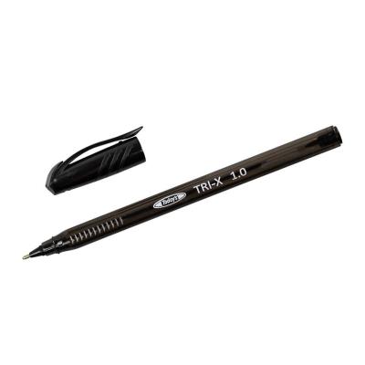 Opakowanie Długopis olejowy TRI-X Color czarny (50szt) DELI