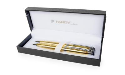 Opakowanie Długopis + oówek automatyczny Aquila złoty